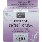 Bione Cosmetics Exclusive Q10 oční krém s kyselinou hyaluronovou