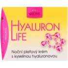 Bione Cosmetics Hyaluron Life noční pleťový krém s kyselinou hyaluronovou
