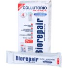 Biorepair Plus płyn do płukania jamy ustnej dla wzmocnienia i odnowy szkliwa opakowanie podróżne