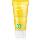Biotherm Créme Solaire Dry Touch Matte Sunscreen On Your Face SPF 30