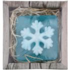 Bohemia Gifts & Cosmetics Snowflake jabón hecho a mano con glicerina