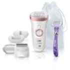 Braun Silk-épil 9 SensoSmart Wet & Dry 9/870 epilátor s inteligentním senzorem tlaku