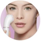 Braun Face 810 Epilierer mit Reinigungsbürstchen für das Gesicht