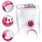 Braun Silk épil 5 5-329 Epilierer mit Gesichtsreinigungsaufsatz
