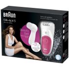 Braun Silk épil 5-539 épilateur avec une brosse nettoyante visage
