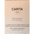 Carita Progressif Anti-Age Global bőrfeszesítő és bőrvilágosító krém a szem és a száj kontúrjaira