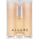 Chanel Allure Eau de Toilette für Damen 45 ml (1x Nachfüllbar + 2x Nachfüllung)