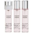 Chanel Chance Eau Tendre toaletná voda pre ženy 3x20 ml (3 x náplň)