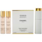Chanel Coco Mademoiselle toaletní voda pro ženy 3x20 ml (1x plnitelná + 2x náplň)