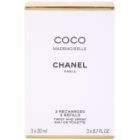 Chanel Coco Mademoiselle woda toaletowa dla kobiet 3x20 ml (3 x napełnienie)