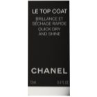 Chanel Le Top Coat vrchní ochranný lak na nehty s leskem