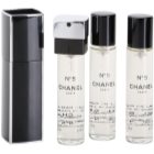 Chanel N°5 Eau Première eau de parfum pentru femei 3 x 20 ml (1x reincarcabil + 2x rezerva)