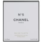 Chanel N° 5 toaletná voda pre ženy 20 ml (1x plniteľná + 2x náplň)