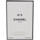 Chanel N° 5 Eau de Toilette voor Vrouwen 3 x 20 ml Travel Pack