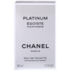 Chanel Egoiste Platinum Eau de Toilette für Herren 50 ml