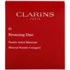 Clarins Face Make-Up Bronzing Duo pudra bronzanta cu minerale