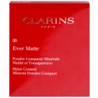 Clarins Face Make-Up Ever Matte pudra compacta cu minerale. pentru un aspect mat