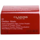 Clarins Eye Make-Up Ombre Matte langanhaltender Lidschatten mit Matt-Effekt