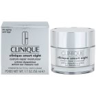 Clinique Smart feuchtigkeitsspendende Nachtcreme gegen Falten für gemischte und fettige Haut