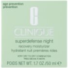 Clinique Superdefense Moisturizing Night Cream Against The First Signs of Skin Aging