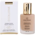 Collistar Foundation Perfect Wear fard lichid rezistent la apa SPF 10