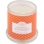 Country Candle Mango Mandarin bougie parfumée dans verre avec couvercle