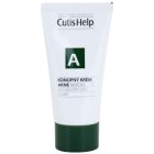 CutisHelp Health Care A - Acne kenderes éjszakai krém problémás és pattanásos bőrre