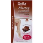 Delia Cosmetics Depilation Chocolate Fragrance plastry do depilacji woskiem do ciała