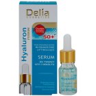 Delia Cosmetics Hyaluron Fusion 50+ zpevňující sérum na obličej, krk a dekolt