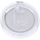 E style Metallic Chic metalické oční stíny