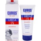 Eubos Dry Skin Urea 5% champô hidratante para couro cabeludo seco com prurido