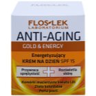 FlosLek Laboratorium Anti-Aging Gold & Energy energizující denní krém SPF 15