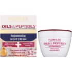 FlosLek Laboratorium Oils & Peptides Regeneration 60+ regenerační noční krém s omlazujícím účinkem