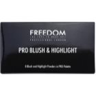 Freedom Pro Blush Pink and Baked paleta na kontury obličeje