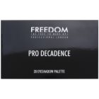 Freedom Pro Decadence Rock & Roll Queen paleta očních stínů s aplikátorem