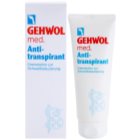 Gehwol Med creme antitranspirante para redução do suor para pernas