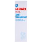 Gehwol Med creme antitranspirante para redução do suor para pernas