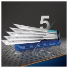 Gillette Fusion Proglide Flexball Rasierapparat + Ersatzköpfe 2 pc
