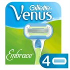 Gillette Venus Embrace recarga de lâminas 4 pçs