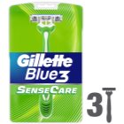 Gillette Blue 3 Sense Care Einweg-Rasierapparat