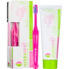 Herbadent Kids детска паста за зъби с флуорид + четка за зъби