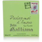 John Galliano Parlez-Moi d´Amour Eau Fraiche toaletní voda pro ženy 80 ml