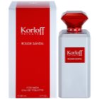 Korloff Private Rouge Santal Eau de Toilette unisex 88 ml