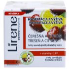 Lirene Moisture & Nourishment leichte erfrischende und feuchtigkeitsspendende Creme mit Kirsche und Zitrone