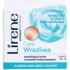 Lirene Sensitive Skin hydratační krém s kyselinou hyaluronovou
