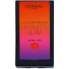 L’Oréal Paris Color Riche La Palette Glam paleta rtěnek se zrcátkem a aplikátorem
