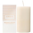 Luminum Candle Premium Aromatic Sandalwood illatos gyertya nagy (Ø 70 - 130 mm, 65 h)