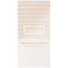 Luminum Candle Premium Aromatic Sandalwood illatos gyertya nagy (Ø 70 - 130 mm, 65 h)