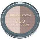 Makeup Revolution Duo bronzer a rozjasňovač 2 v 1