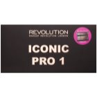 Makeup Revolution Iconic Pro 1 paleta farduri de ochi cu oglinda si aplicator